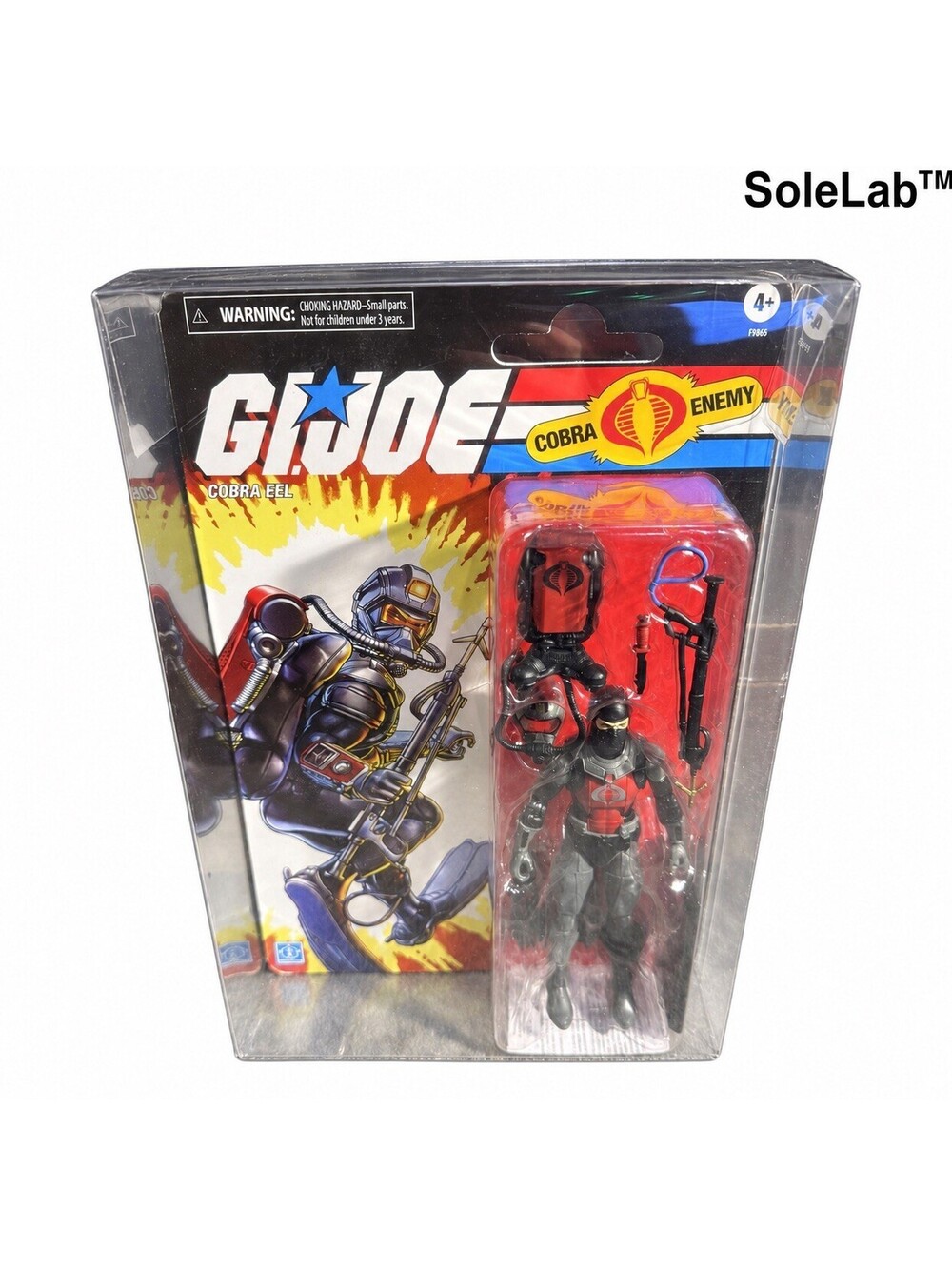 G.I. Joe Classified Retro Cobra Eel 6” Sealed w/ Extra Protective Case